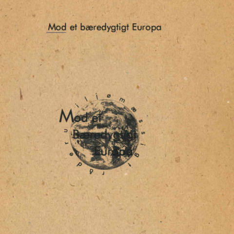 forside - mod et bæredygtigt europa